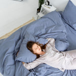 Простирадло на резинці Поплін Indigo Moona