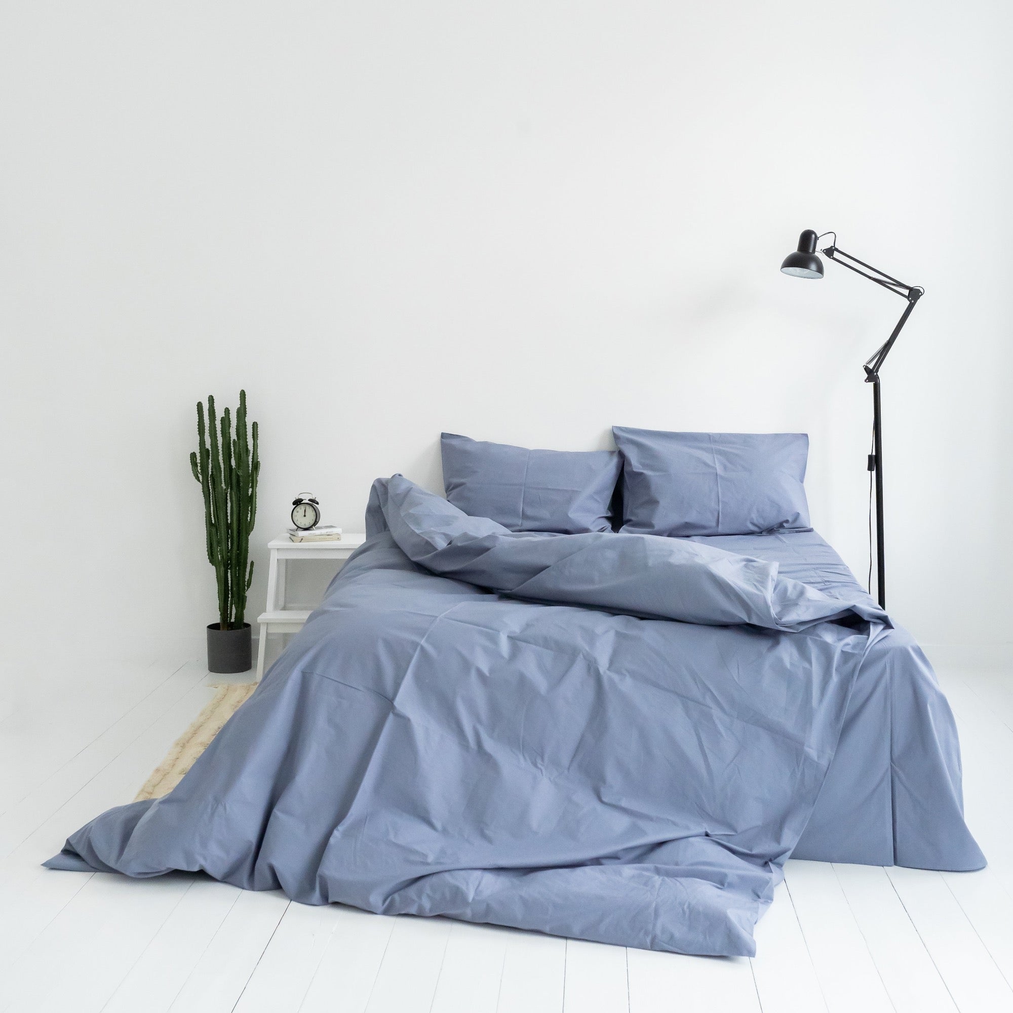 Простирадло на резинці Поплін Indigo Moona