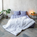 Ковдра вовняна зимова - Wool Cotton Moona