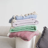 Плед бавовняний Soft - Bordo