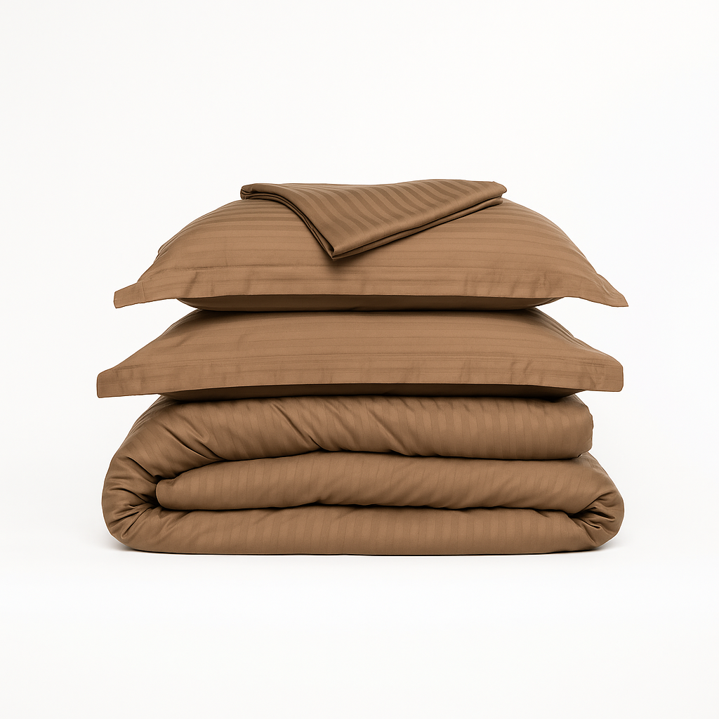 Комплект постільної білизни Страйп Сатин Dune Moona