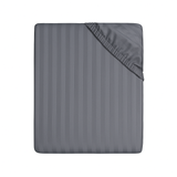 Простирадло на резинці Страйп Сатин Mineral