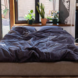 Комплект постільної білизни Страйп Сатин Mineral Moona