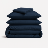 Комплект постільної білизни Сатин Premium Navy