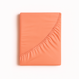 Простирадло на резинці Поплін Peach