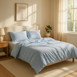 Комплект постільної білизни Сатин Premium Sky Blue