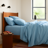 Комплект постільної білизни Сатин Premium Sky Blue