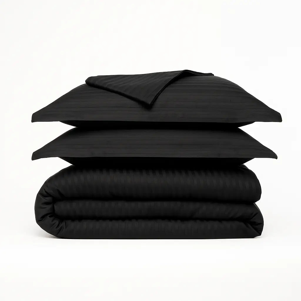 Комплект постільної білизни Страйп Сатин Vesuvio Moona