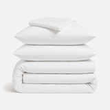 Комплект постільної білизни Сатин Premium White