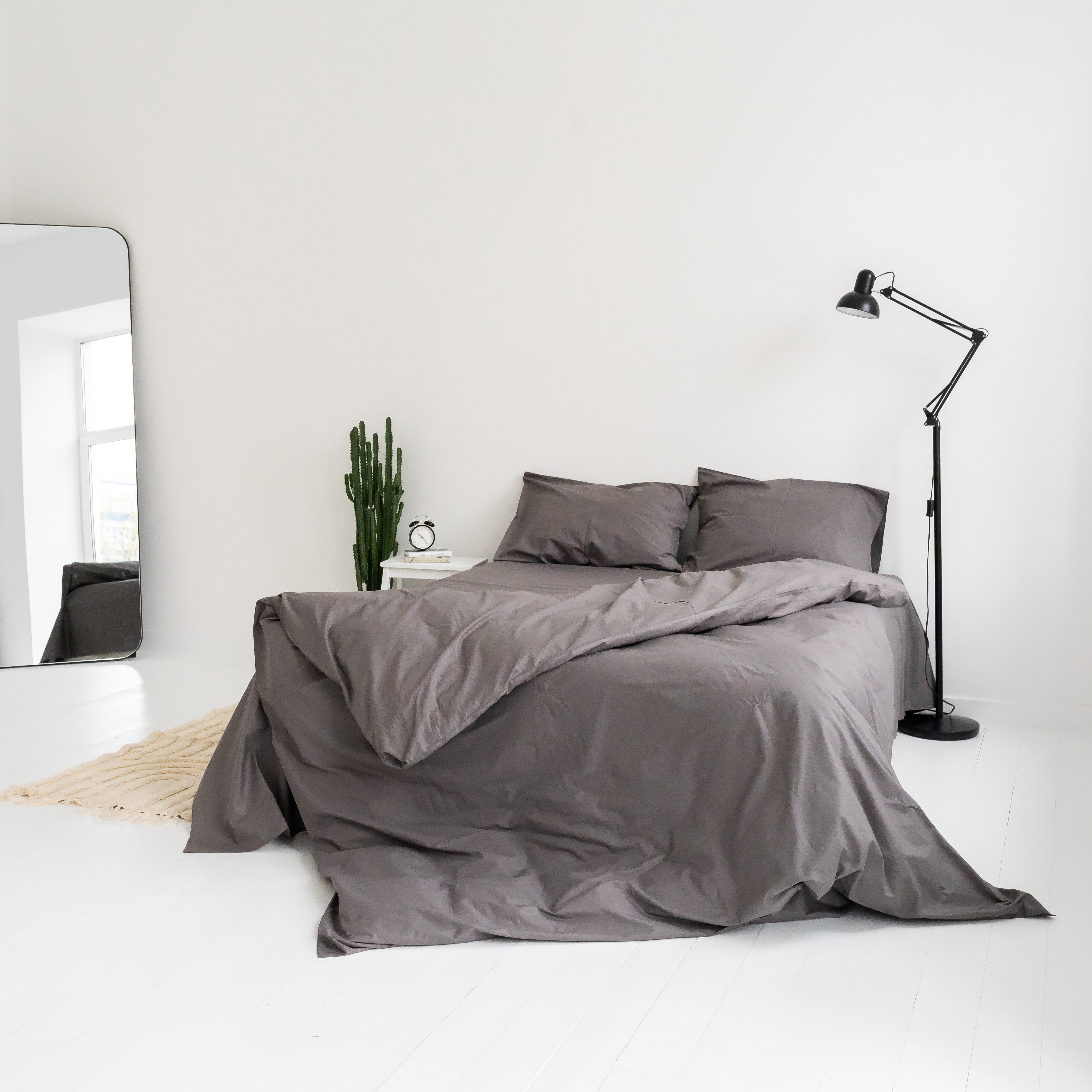 Комплект постільної білизни Поплін Grey Moona