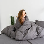 Комплект постільної білизни Поплін Grey Moona