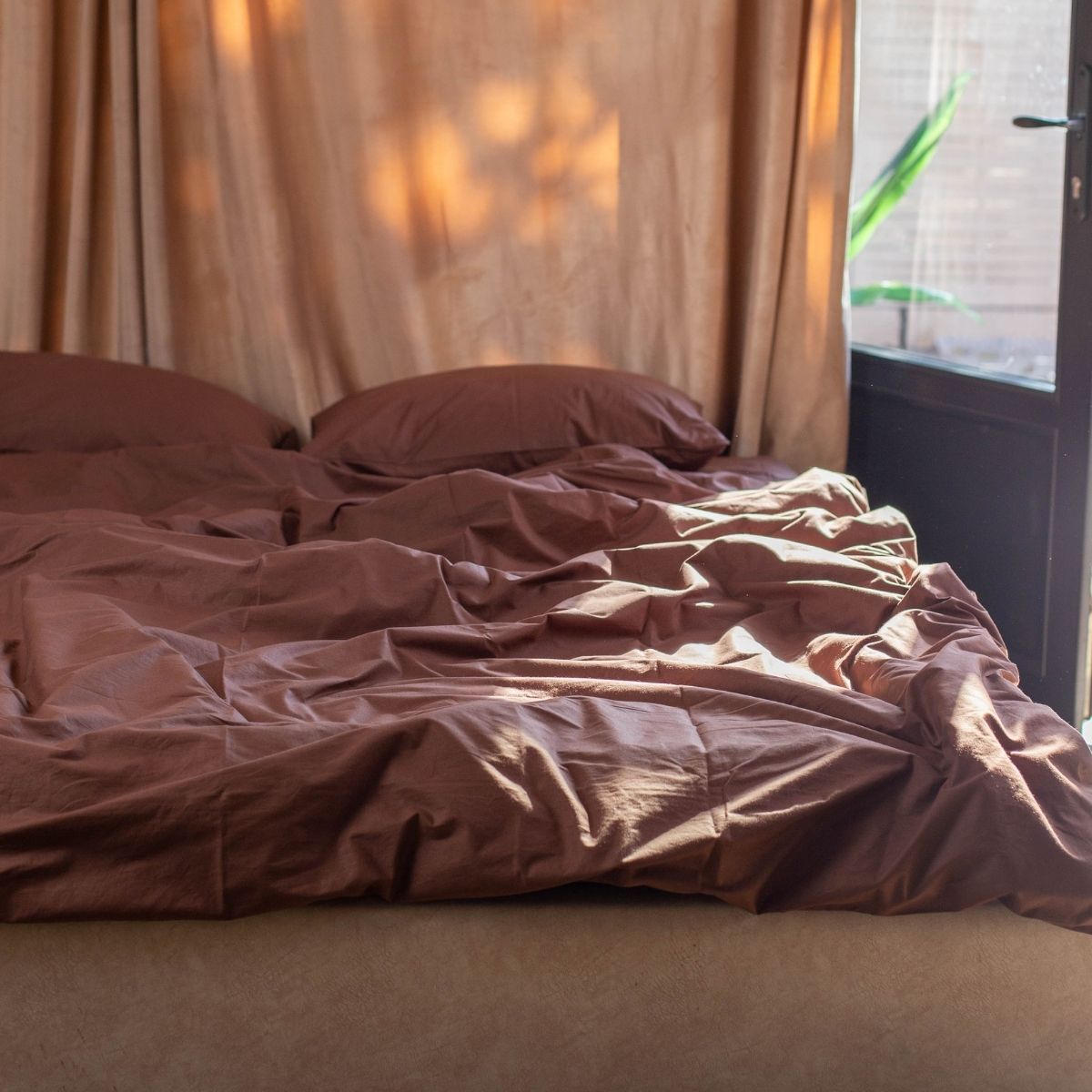 Простирадло на резинці Поплін Sedona Moona