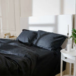 Комплект постільної білизни Cтрайп Cатин Vesuvio