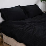 Комплект постільної білизни Страйп Сатин Vesuvio Moona