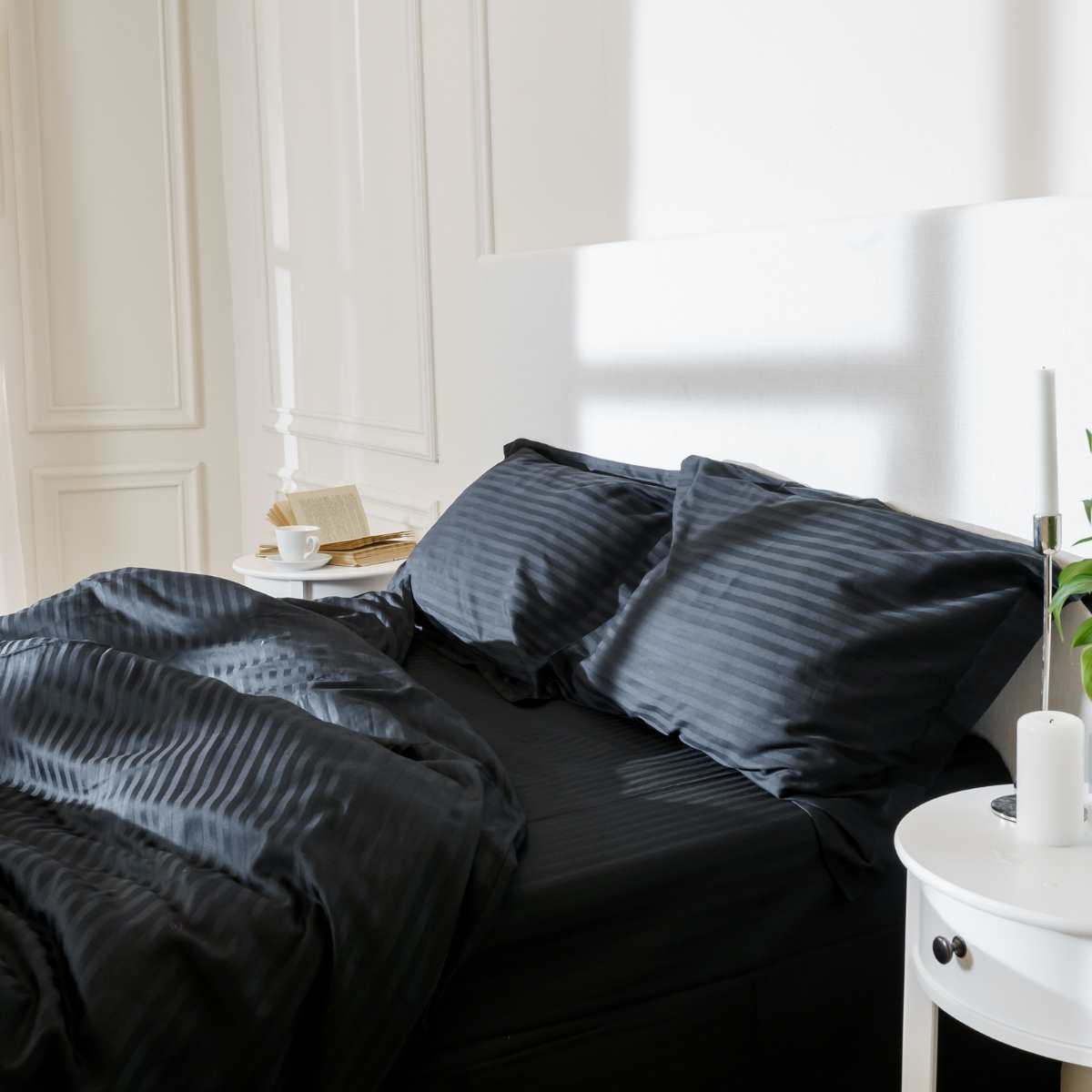 Набір наволочок Страйп Сатин Vesuvio