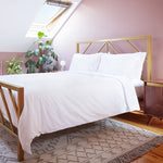 Комплект постільної білизни Поплін Hotel White Moona