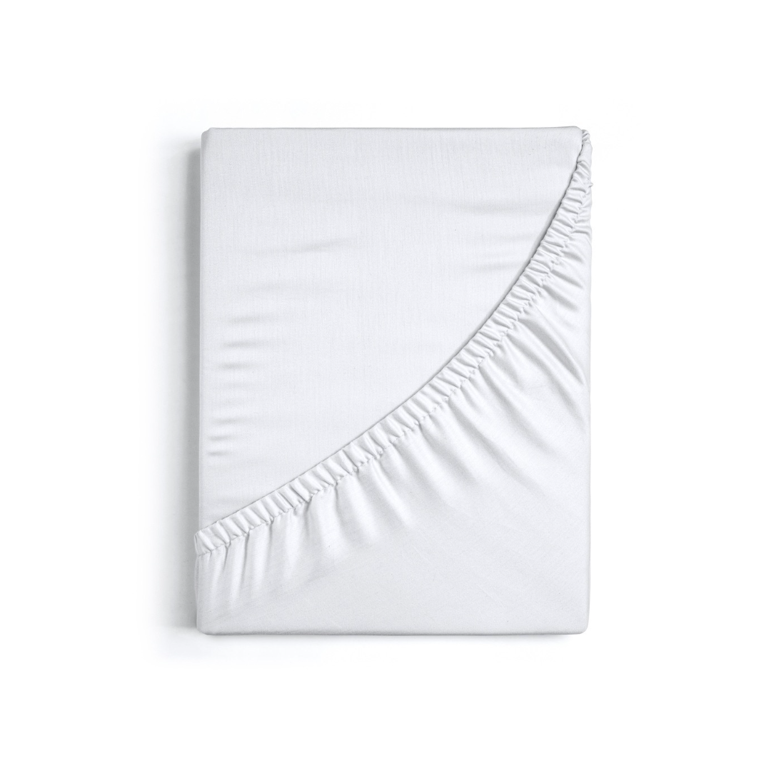 Простирадло на резинці Поплін White Moona