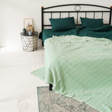 Плед бавовняний Soft - Light Green