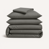 Комплект постельных принадлежностей Сатин Premium Grey